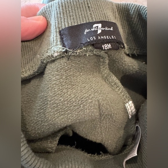 18M - Seven for all man kind - Kids Green Jogger Pants - Picture 8 of 9